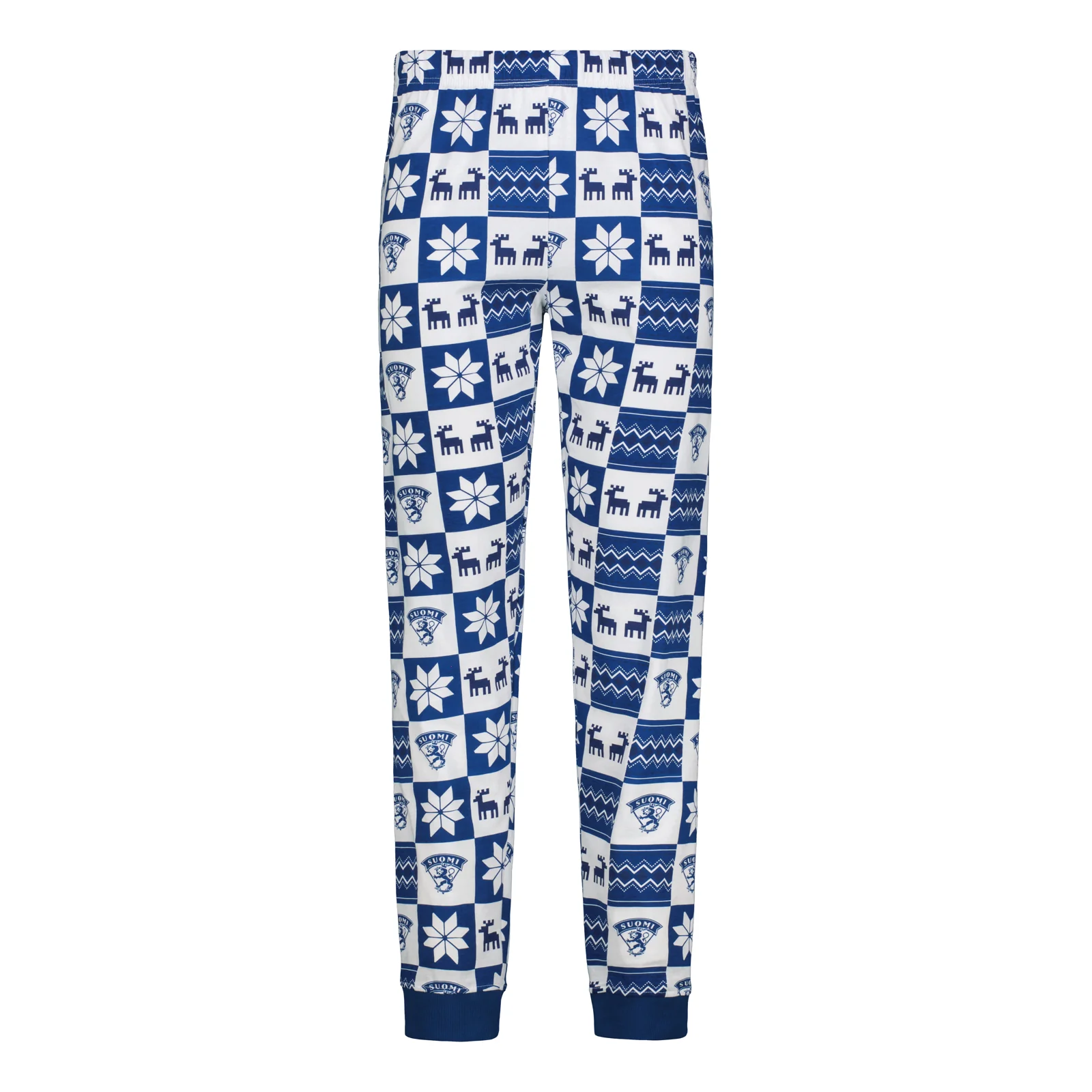 Leijonat lasten pyjamasetti, sinivalkoinen - Image 5