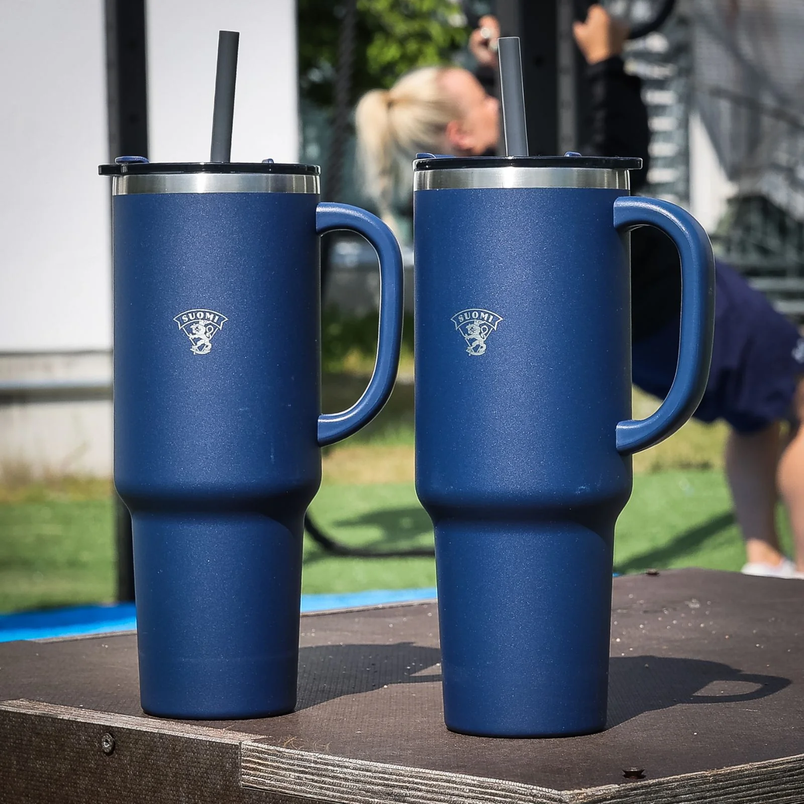 Leijonat termosmuki - tummansininen, 1200 ml